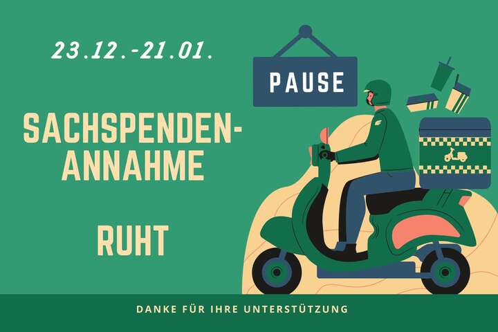 Sachspendenannahme ruht von: 23.12.21 – 21.01.22 | Elisabethstift Berlin Sachspendenannahme ruht von: 23.12.21 – 21.01.22 (Sachspende, Kleiderspende) | Elisabethstift Berlin
