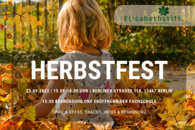 Elisabethstift Herbstfest 23.09.2022 Hermsdorf | Elisabethstift Berlin