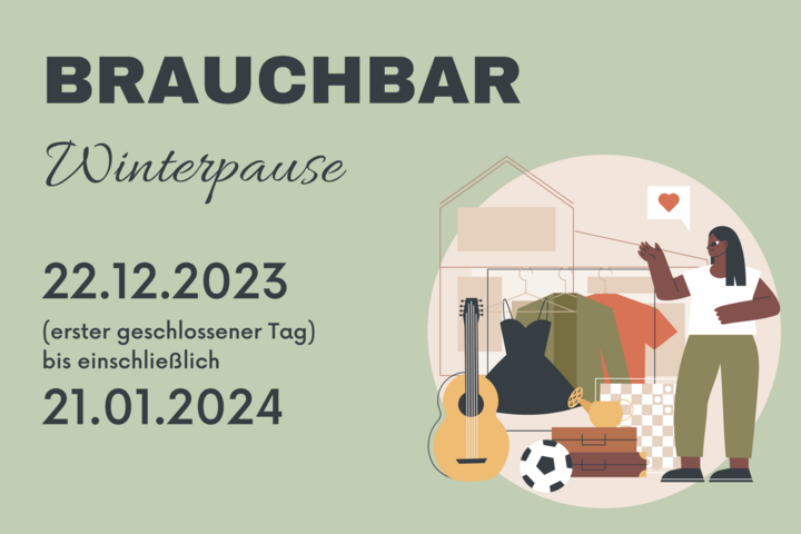 Ruhezeiten BrauchBar (BrauchBar,Sachspenden,Spenden,Winterpause) | Elisabethstift Berlin