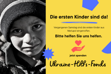 Ukrainische Kinder aus Waisenhaus angekommen – helfen Sie uns helfen | Elisabethstift Berlin