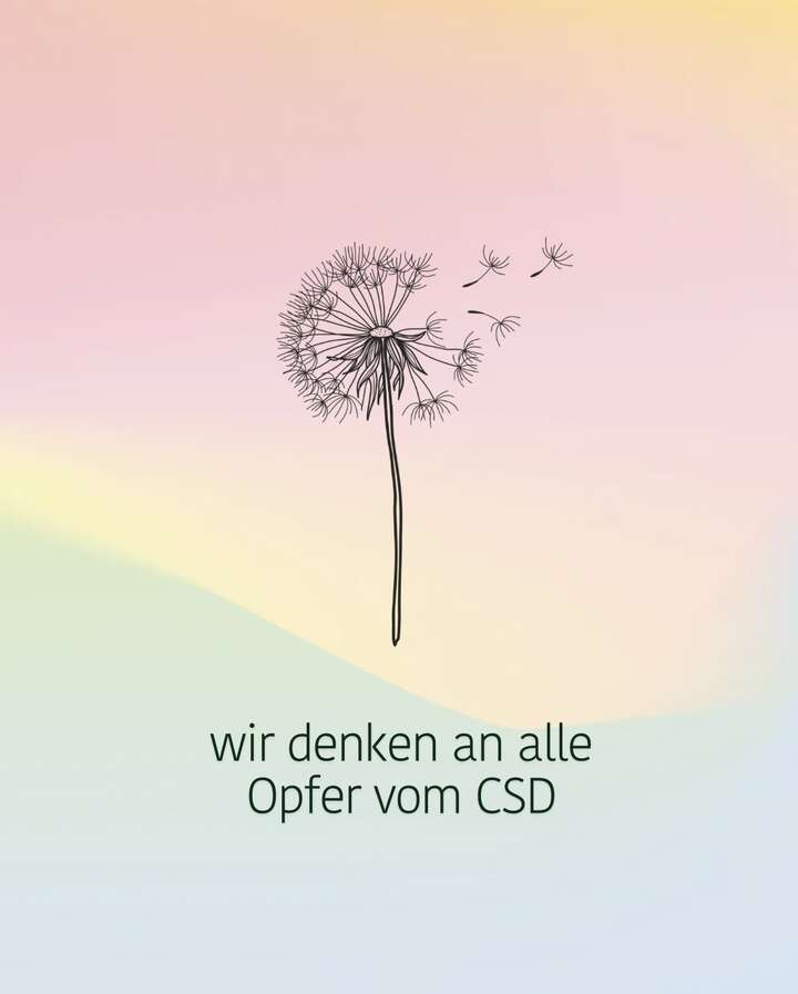 Trauer um Opfer beim CSD () | Elisabethstift Berlin